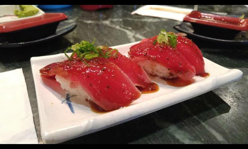 Seared Tuna Sushi