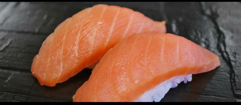 Smoked Salmon Sushi