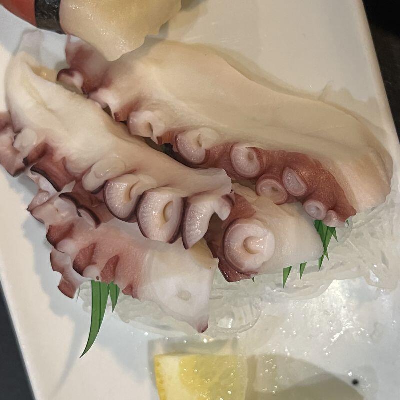 Octopussashimi