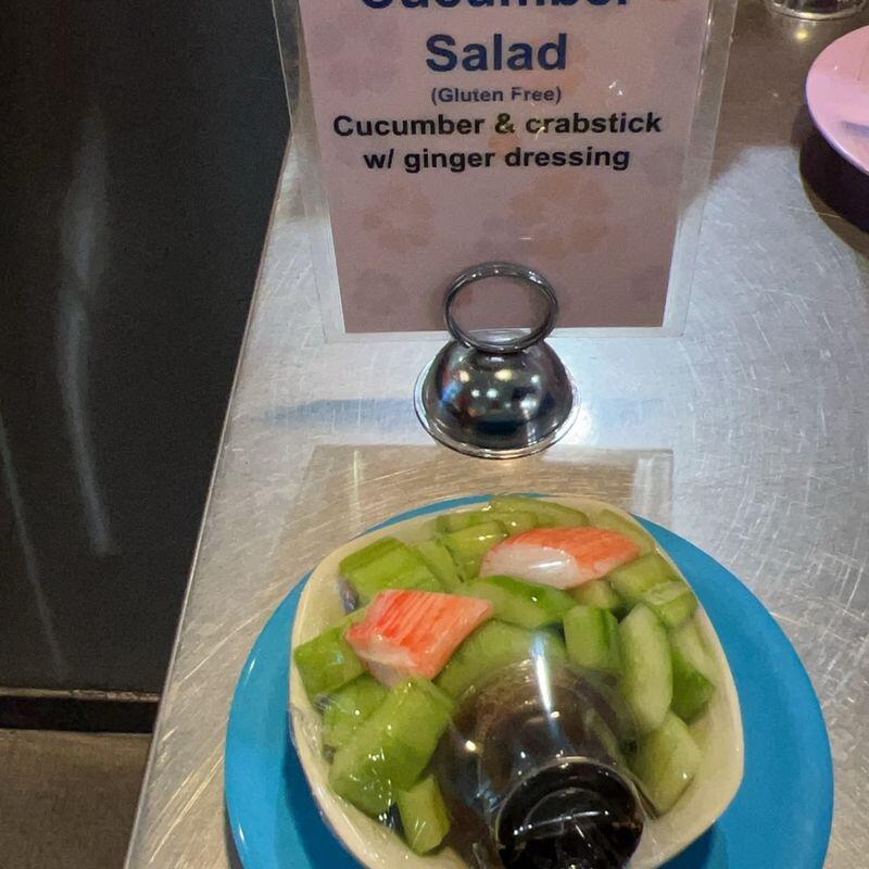 (GF) Cucumber salad
