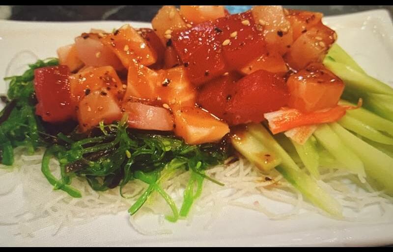 Sashimi Salad