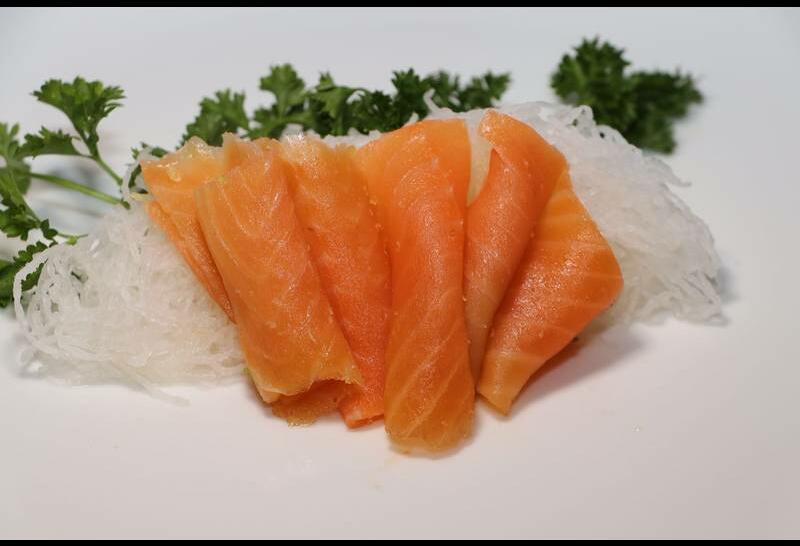 Smoked Salmon Sashimi