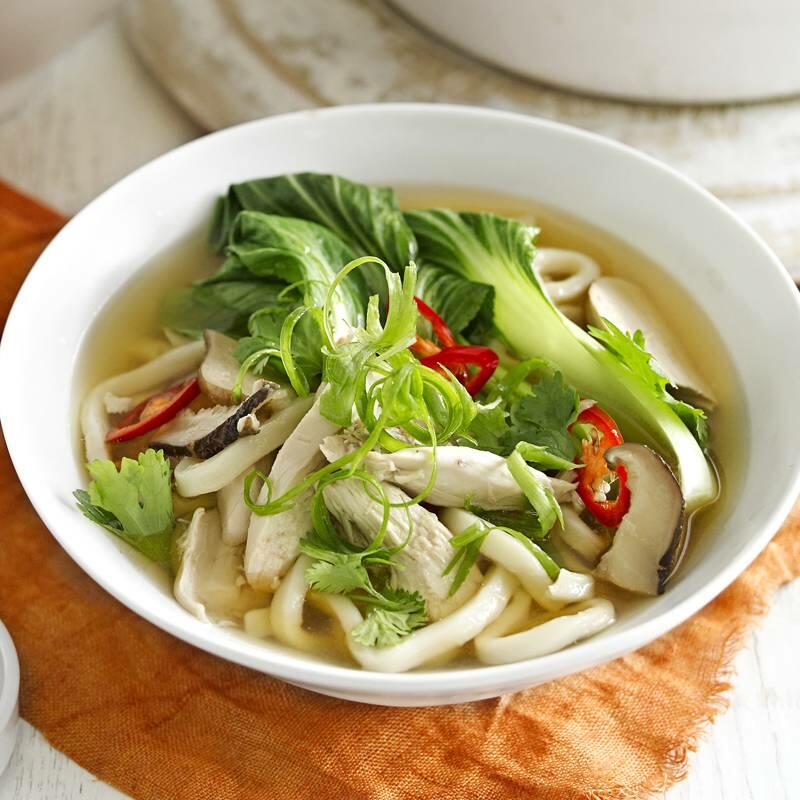 Chicken Udon Noodle Soup