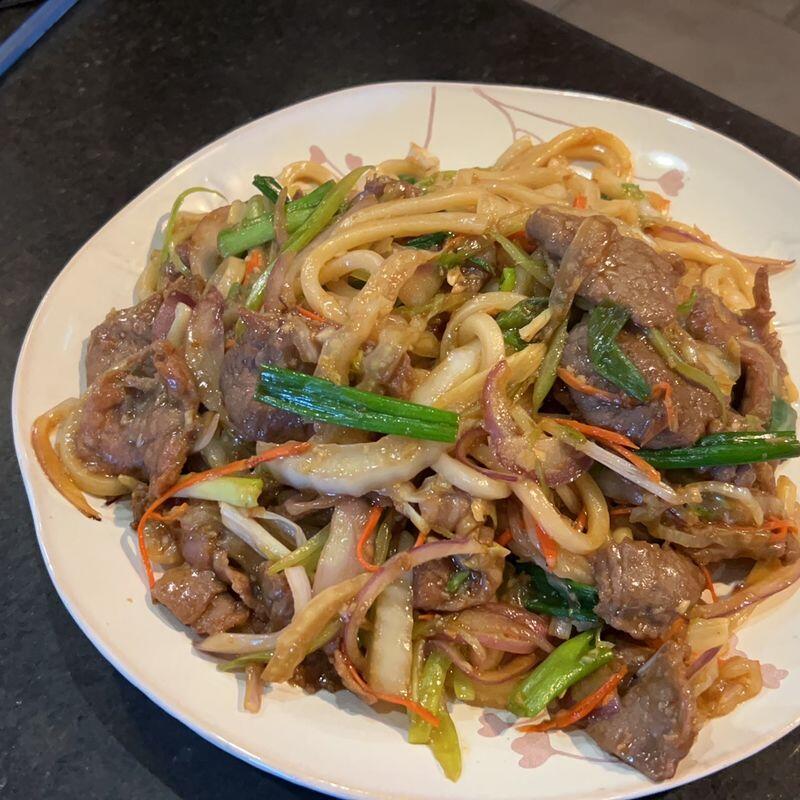 Stir Fry Udon Noodle